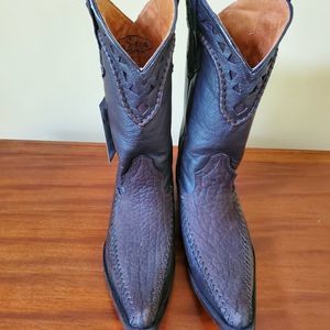 Leather Western Boots
